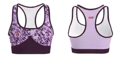 Custom adult youth unisex sports bra stand out - Track-sports-bras