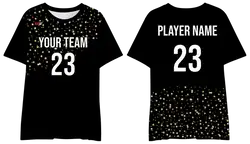 Custom pickleball shirt adult youth unisex midnight stars - Pickleball-jerseys