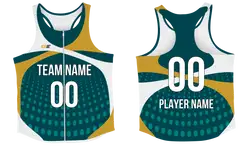 Custom full zip track singlets adult youth unisex cross path - Track-singlets