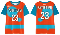 Custom moisture wicking oval adult youth unisex shirt - Jersey