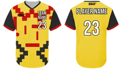 Custom different shapes adult youth unisex no buttons softball jersey - Jersey