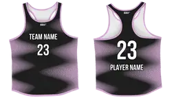 Custom track singlets adult youth unisex zigzag shadow - Track-singlets