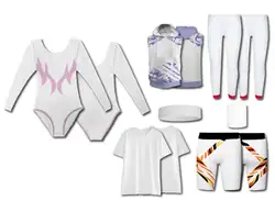 Custom long sleeve gymnastic uniform adult youth purple wings - Gymnastics-uniforms