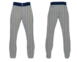 Custom vertical line design adult youth unisex baseball pants - Baseball-pants