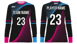 Custom multi color adult youth unisex long sleeves soccer jerseys - Jersey