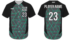 Custom lines shapes adult youth unisex softball jersey - Jersey