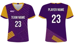 Custom geometric stripes adult youth soccer jersey - Jersey