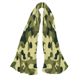 Custom camo print cooling towel - Towel