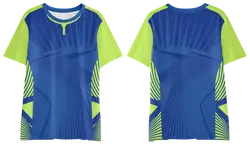 Custom moisture-wicking abstract lines adult youth unisex shirt - Pickleball-jerseys