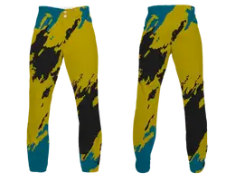 Custom silhouette abstract adult youth unisex softball pants - Softball-pants