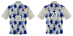 Custom bowling jersey adult youth unisex flash - Jersey