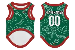 Custom pet holiday  basketball jersey spicy crossover - Pets-basketball-jersey