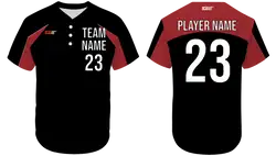 Custom bottom arms & back stripe adult youth unisex baseball jersey - Jersey