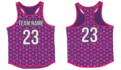 Custom track singlets adult youth unisex purple haze - Track-singlets