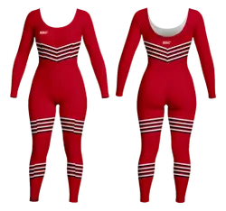 Custom women long sleeve unitards dance uniform rhythm lines - Dance-bodysuits