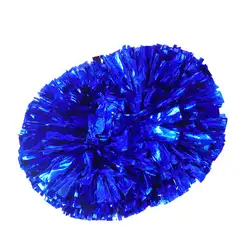 Custom cheerleading pom poms royal blue - Pom-poms