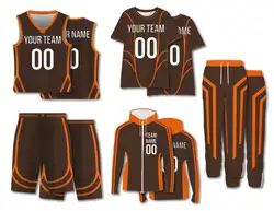 Custom golden black  adult youth unisex basketball jersey - Jersey