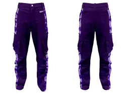 Custom fishing pants adult youth unisex violet veil - Fishing-pants