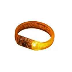 Orange led training wristbands - Led-wristbands