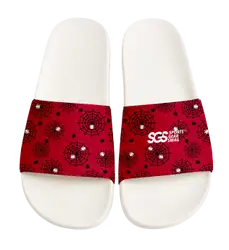 Custom slides white unisex gothic - Slides
