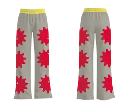 Custom breakaway wide leg pants adult youth unisex contour design - Wide-leg-pants
