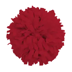 Custom cheerleading pom poms vermilion - Pom-poms