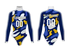 Custom cheerleading bodysuit adult youth bold splash - Cheerleading-bodysuits