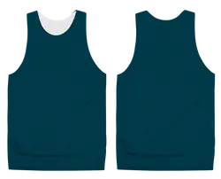 Custom pinnies adult youth unisex peacock blue - Pinnies