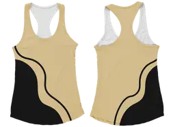 Custom new track racerback sleeveless shirts-style 8 - Shirt-sleeveless