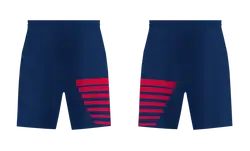 Custom horizontal lines adult youth soccer shorts - Short