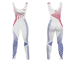 Custom women sleeveless dance bodysuit starry dreams - Dance-bodysuits