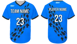 Custom  decent no button adult youth unisex baseball jersey - Jersey