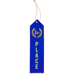 First place ribbon awards - Ribbons-awards