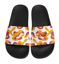 Custom slides black unisex blobcore - Slides