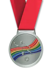 Soccer silver medals awards - Medals-awards