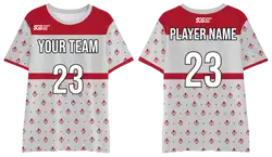 Custom moisture wicking fashioned adult youth unisex shirt - Jersey