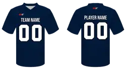 Custom  first rate solids adult youth unisex football short sleeve jersey - Jersey