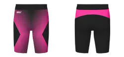 Custom cycling shorts adult youth unisex pink stripes - Short