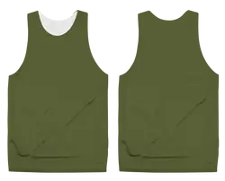 Custom pinnies adult youth unisex olive green - Pinnies