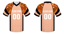 Custom chintz abstract adult youth unisex football jersey - Jersey