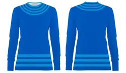 Custom neck & bottom design adult youth unisex long sleeve shirt-shooting shirts - Shirt-long-sleeve