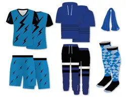 Custom lightning nature adult youth soccer jersey - Jersey