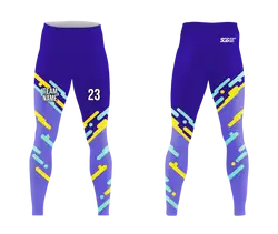 Custom superb adult youth unisex full calf compression tights - Compression-tights