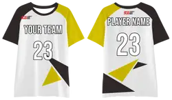 Custom moisture-wicking arm & bottom lines adult youth unisex shirt - Jersey