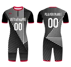 Custom water men speed suit panda lines - Men-water-speed-suits