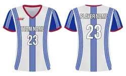 Custom side panel lines adult youth soccer jersey - Jersey