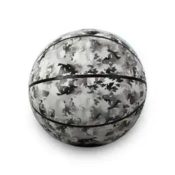 Custom black & white mixed basketballs - Basketball-balls