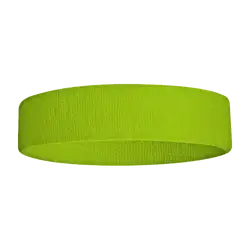 Custom adult youth unisex solid yellowish green headband - Head-band