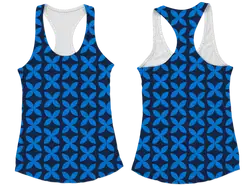 Custom new track racerback sleeveless shirts-style 19 - Shirt-sleeveless