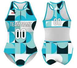 Custom water women speed suit circular design - Women-water-speed-suits